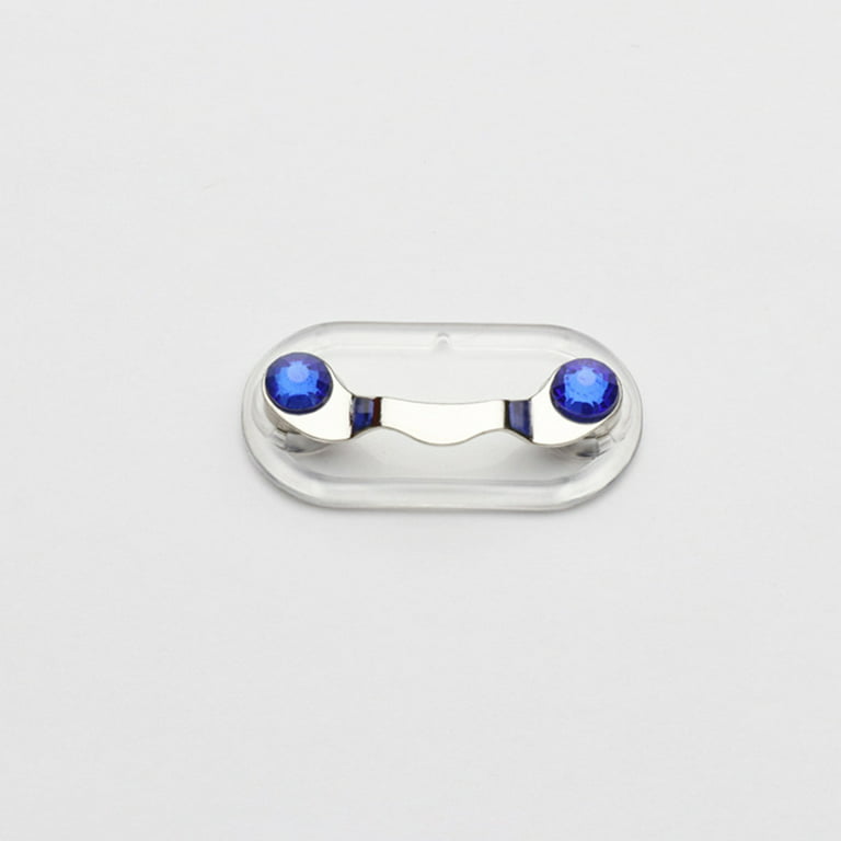 Ebf Home Magnetic Eyeglass Holders, Name Tag, Badge Holder, Sunglasses  Holder, Wired Headphones Organizer (2 Pack) Stainless Steel : Target