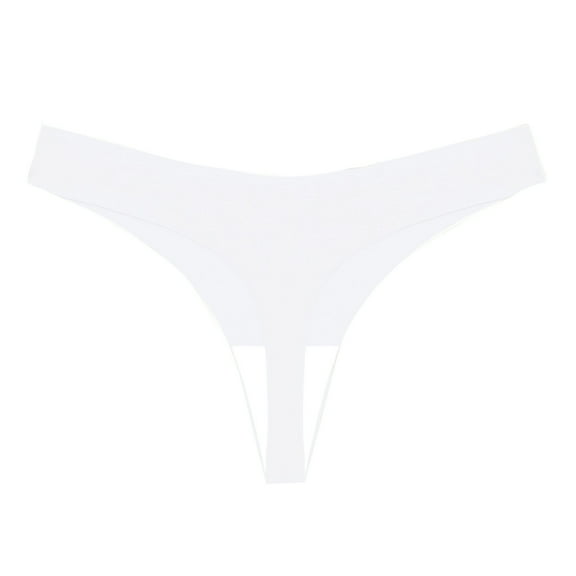 Zpanxa Womens Underwear, Underwear for Women, Fashion Briefs Comfortable Low Waist Underwear Women Causal Panties Briefs White M
