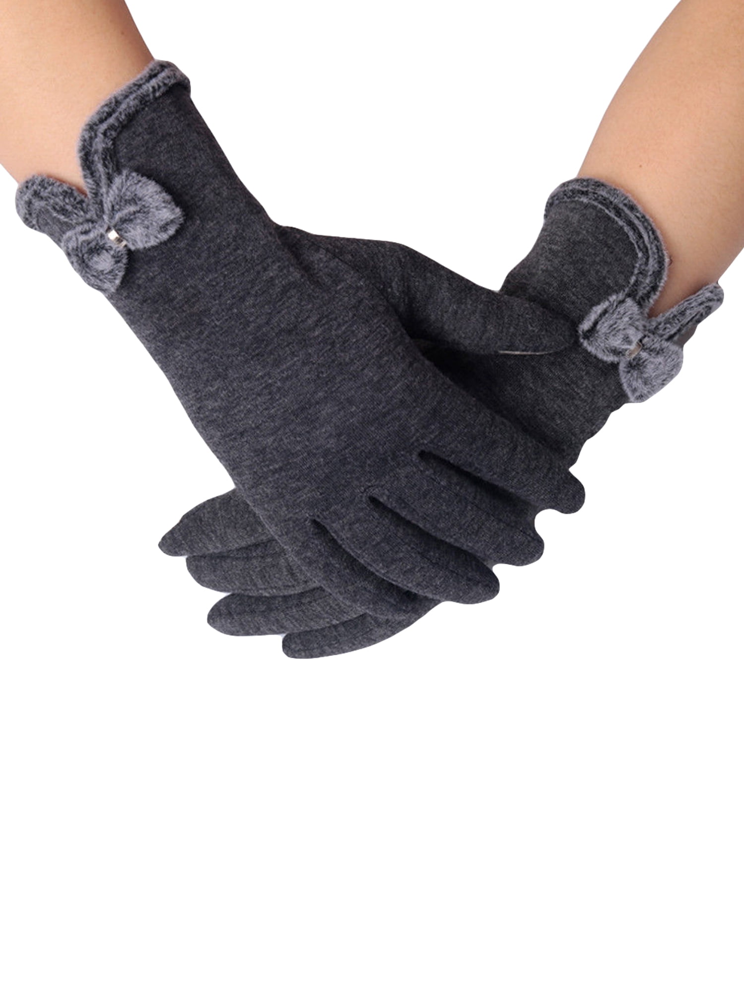 Accessoires Handschoenen & wanten Wanten & handmoffen | Charcoal Wool Gloves, Warm Fleece inside, great winter warmth : 