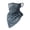 Dark Gray, variant on Icesilk Triangle Sun Protective Scarf Outdoor Cycling Breathable Unisex Windproof Neck Gaiter Bandana with Ear Loops for Sports Fishing Motorcycle