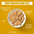 thumbnail image 4 of Every Body Eat Crunchy Cookie Bites, Gluten & Dairy Free, Vegan, School Lunch Snacks, (5 Ounce (Pack of 6), Ginger Cinnamon), 4 of 7