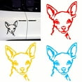 thumbnail image 1 of Walbest Universal Car SUV Vehicle Motorcycle Cute Chihuahua Dog Reflective Decals Sticker Decoration, 1 of 6