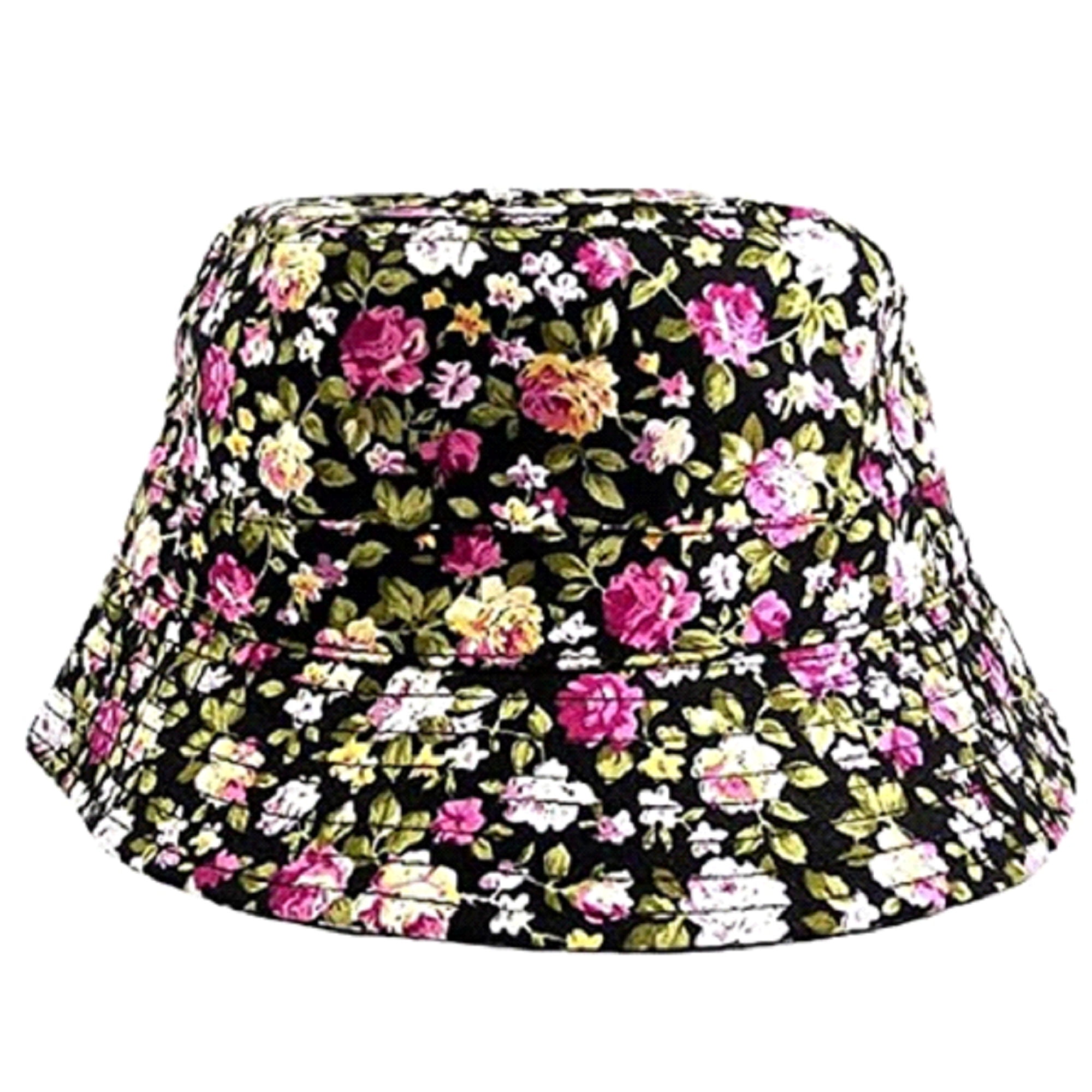Fashion Adult Women's Bucket Hat (Mini Roses)
