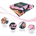 thumbnail image 5 of Sorority Gifts for Women Throw Blanket Soft Micro Throw Light Weight Flannel Blanket for Home, Bed, Sofa 40''''X50'''', 5 of 6