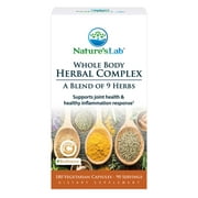 Nature's Lab Whole Body Herbal Complex, 180 Vegetarian Capsules