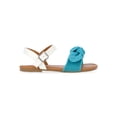 thumbnail image 2 of Wonder Nation Girls Raffia Swim Bow Sandals, 2 of 6
