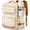 Beige, variant on Underseat 40L Travel Backpack with Shoe Compartment, TSA Approved Frontier Airlines Personal Item Bag, 18x14x8 inches Travel Bag for Women Weekender Fits Spirit Frontier Allegiant, Beige