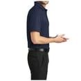 thumbnail image 2 of Yellow Rooster Mens Short Sleeve Rapid Dry Mesh Polo True Navy 2XL, 2 of 4