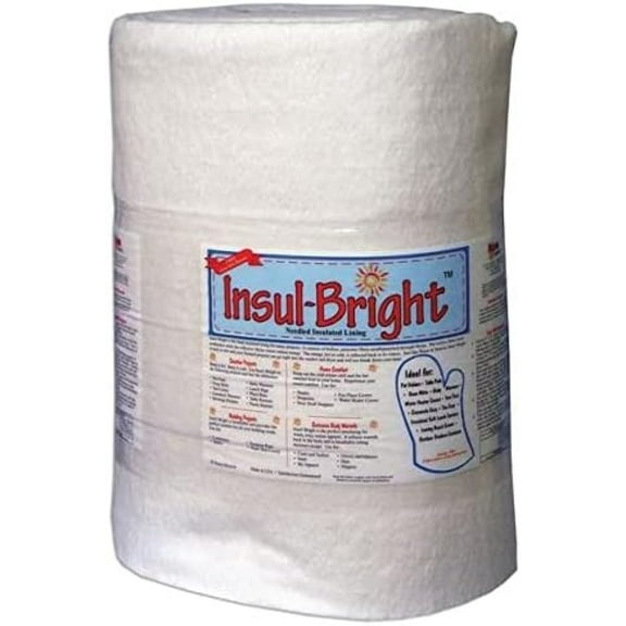 WMZP Warm Company Genuine Insul-Bright Insulbrite Brite Insulated Lining by The Yard, 45 Inches