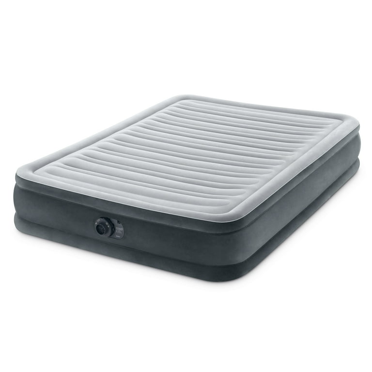 Intex Comfort Deluxe Dura-Beam Plush Air Mattress Full w/Built-In