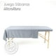 thumbnail image 3 of Juego de Sábanas La Nueva Perla Gris Perla Microfibra para Camilla de Masaje Spa, 3 of 8