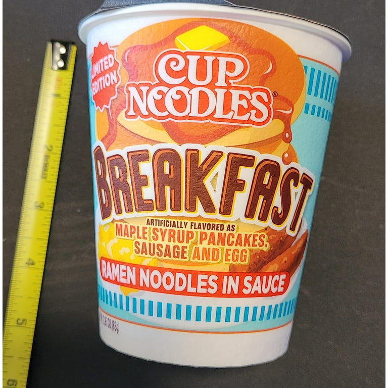 Nissin Cup Noodles Breakfast Flavored Ramen [Limited Edition], 2
