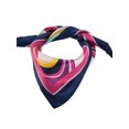 thumbnail image 2 of Allegra K Women's Flower Square Neck Scarves Geometry Scarf Kerchief, 2 of 2