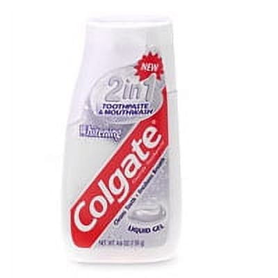 Colgate 2-In-1 Toothpaste And Mouthwash, Whitening - 4.6 Oz, 2 Pack