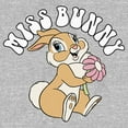 thumbnail image 2 of Men's Bambi Miss Bunny  Graphic Tee Athletic Heather Large, 2 of 5