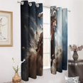 thumbnail image 2 of Funny Astronaut Blackout Curtains for Bedroom Curtains Insulated Room Darkening Window Drapes for Living Room, 2 of 7