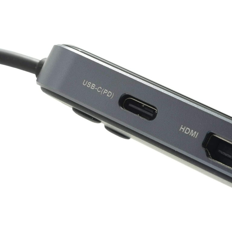HUB USB C, Adaptateur USB C 8 en 1 avec HDMI 4K, PD 100 W, Port
