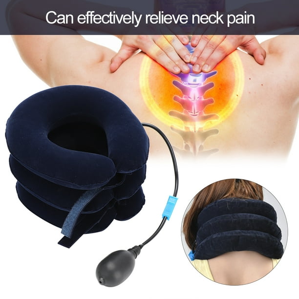 Support cervical réglable de soutien de cou de fixation de traction  cervicale pour la spondylose de douleur de cou hommes femmes