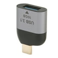 thumbnail image 4 of Adaptador USB 3.1 A Tipo C, Adaptador Estable Tipo C A USB 3.1 aleación De Aluminio Hembra A Macho Ampliamente Utilizado Para Periféricos, 4 of 7