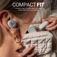 thumbnail image 3 of JLab GO Pop ANC Bluetooth Earbuds, Charging Case, Transparent Cloud White, 3 of 9