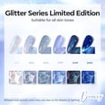 thumbnail image 2 of Set de esmaltes de uñas en gel modelones Blue Collection, 6 colores, 2 of 7