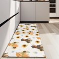 thumbnail image 4 of Dogs with Sunflowers Kitchen Rug Mat,Kitchen Runner Rugs Non Skid Washable,Decorative Kitchen Floor Mats for Kitchen,Sink,Laundry,17"X47", 4 of 5