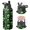 Alien Head Black Pattern, variant on Alien Skull Black Pattern Insulated Water Bottle with Straw, Vacuum Insulated Vacuum Thermal Flask 304 Stainless Steel Inner Liner Gifts Ideas for Home Office Outdoor Sports Car