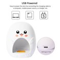 thumbnail image 3 of yeacher Compact USB-C Nail Curing Lamp with Dual Timer (45s/60s), 3 LED Beads, ABS/PC Material, Portable Design in White, Pink, Blue Options, 3 of 6
