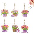 thumbnail image 2 of Llavero Acrílico Con Erizo Doble Cara 6 Uds. para Bolsos, 2 of 7