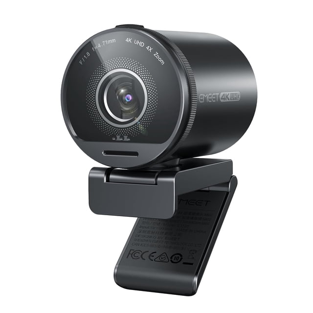 Cámara web EMEET SmartCam S800-4K para streaming 1080P @60fps