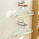 thumbnail image 3 of Multifunctional Clothes Hanger Storage Rack Punch-Free Wall-Mounted Double-Layer Foldable Clothes Rack Storage Rack C, 3 of 5