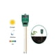 thumbnail image 1 of Kit de prueba de suelo 3 en 1 para humedad, luz y pH, herramientas de jardinería, probador de sensor de humedad del suelo para el cuidado de las plantas, medidor de pH del suelo Adepaton WHFLD339, 1 of 8