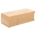thumbnail image 3 of Glasses Case Bamboo Hard Shell Pulling Travel Sunglasses Organizer Eyeglass Case, 3 of 9