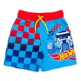 thumbnail image 1 of Bañador Hot Wheels para niños pequeños, UPF 50+, azul 5T, 1 of 5