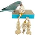 thumbnail image 3 of Parrot Perch, Bird Standing Board, Bird Chewing Toy Paw Grinding Perch, Cardboard Platform Playground Cage Accessories For Cockatiel Parakeets, 3 of 7