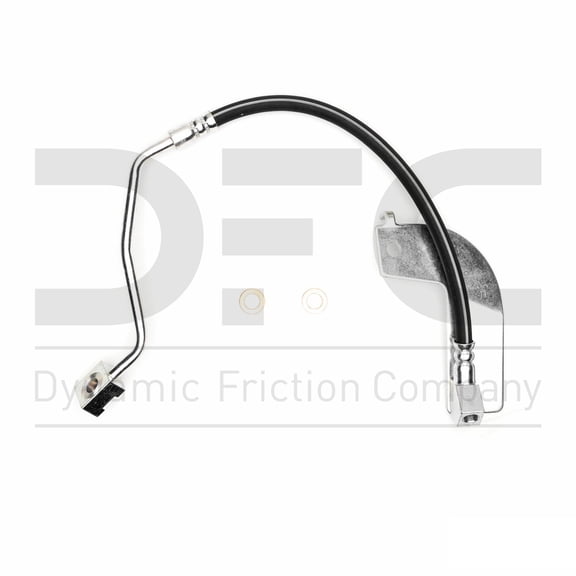 Rear Right Dynamic Friction Company Brake Line Hose 350-54176 For 1999-2004 Ford Mustang