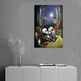 thumbnail image 5 of Mexican Day of The Dead Cartoon Art Tattoo Couple Wedding Art Cool Skull Canvas Wall Art Poster Decorative Bedroom Modern Home Print Picture Artworks Posters 24x36inch(60x90cm), 5 of 6