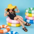 thumbnail image 5 of Cushionaire Pool-K Jelly Sandals for Girls, Water Friendly Slip-On Slides with Double Adjustable Buckles, Comfortable Everyday Wear Kids Sandals, 5 of 16
