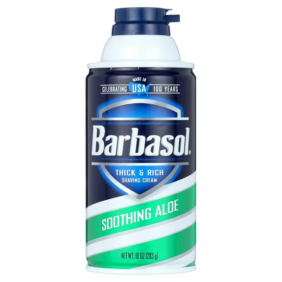 Barbasol Mens Shaving Cream Soothing Aloe - 10 oz