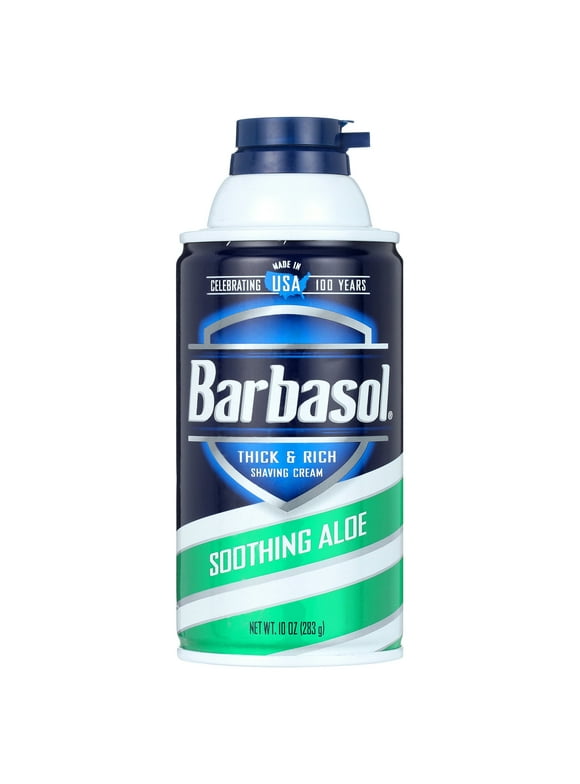 Barbasol Beard Buster Shaving Cream Soothing Aloe - 10 Oz.