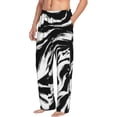 thumbnail image 6 of Vsdgher Leopard And Zebra 2 Mens Pajama Pants Sleep & Lounge Pants, PJ Pants-Small, 6 of 6