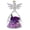 B, variant on Preserved Rose in Glass Statue, Eternal Rose Gift for Mother's Day, Birthday, Christmas, Home Decor Centerpiece, Angel Figurine with Real Rose
