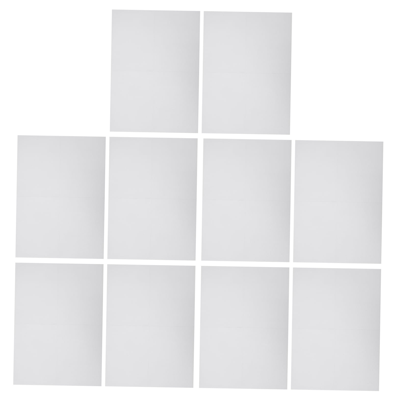 Masteelf 100 Sheets A4 Printable Sticker Paper Labels Self-Adhesive Decals for Inkjet and Printers