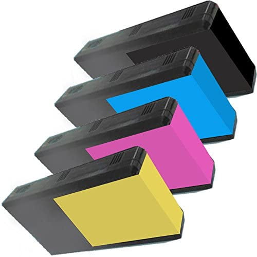 1 Set of 4 Inkfirst® 676 Ink Cartridges Compatible Remanufactured for Epson 676XL High Capacity WorkForce WP-4520 WP-4530