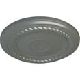 thumbnail image 3 of Ekena Millwork 7 7/8"OD x 3/4"P Small Alexandria Ceiling Medallion (Fits Canopies up to 4 5/8"), Hand-Painted Silver, 3 of 7