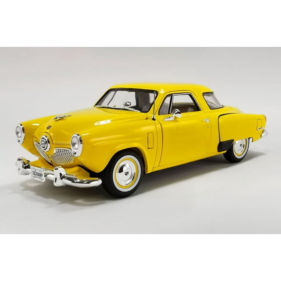1951 Studebaker Champion, Yellow - Acme A1809203 - 1/18 scale Diecast Model Toy Car