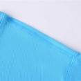 thumbnail image 5 of Wyobmus Mens Short Sleeve Tee Shirts Dry Fit Stretch Active Crew Neck T Shirt Bodybuilding Running Gym Workout Tee Tops S-4X Light Blue, 5 of 6