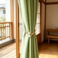 thumbnail image 7 of Viflosae Curtain Tie Backs for Curtains Curtain Holders for Wall Pearl Decorative Curtain Tiebacks Non Elastic Woven Cord Holdbacks for Drapes Set Of 2, 7 of 7