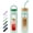 Green, variant on MUKOKO Glass Water Bottle, 32oz Sports Drinking Tumbler with Silicone Sleeve and Straw, 1 Cup 2 Lids, Blue