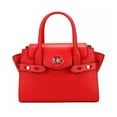thumbnail image 2 of Michael Kors Womens Carmen Colorblock Medium Flap Satchel (Bright Red) 35S2SNMS8L-Bred, 2 of 2